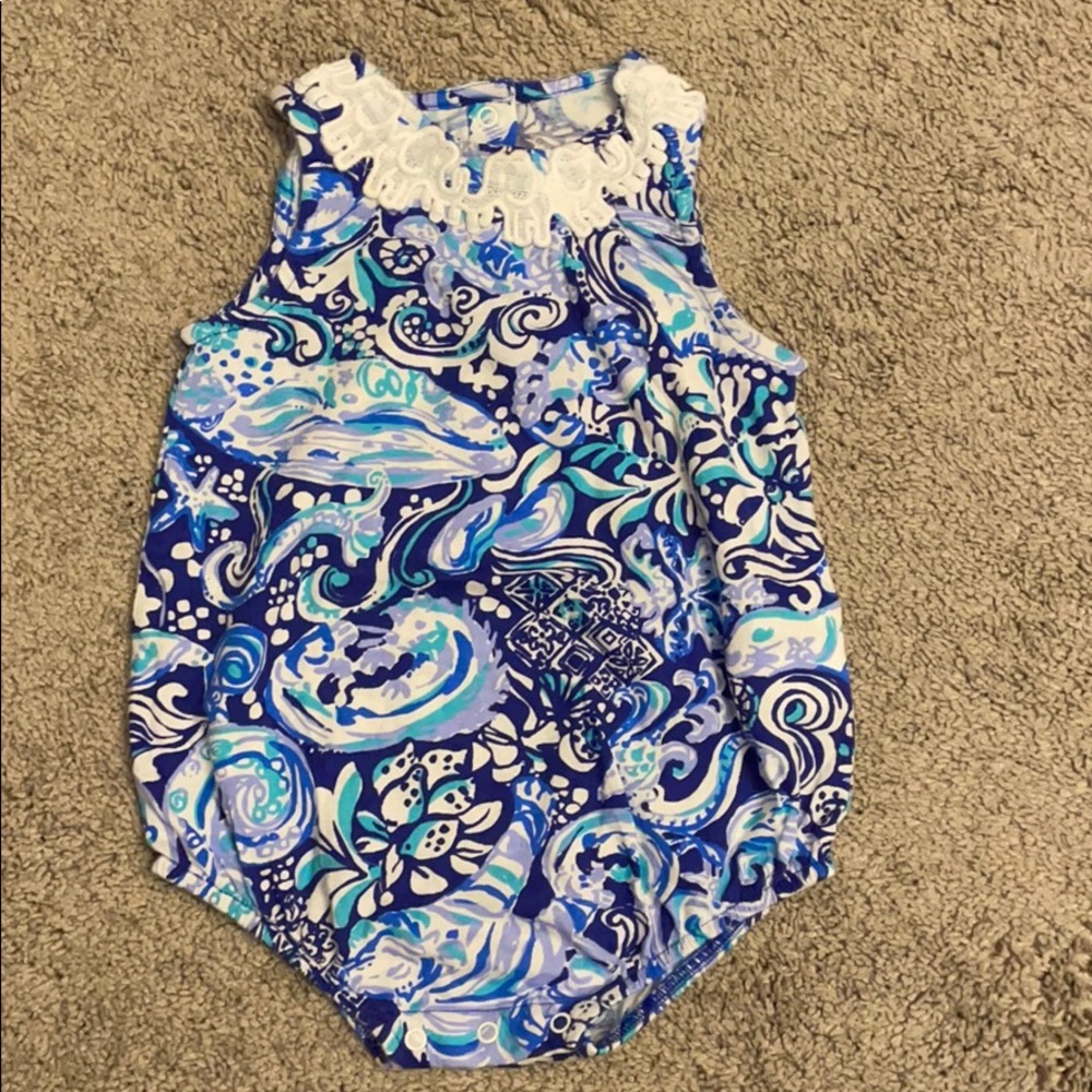 Lilly Pulitzer Onesie